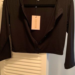 Missguided basic crop top w/ tags.